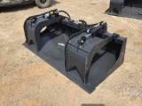 WOLVERINE DUAL CYLINDER GRAPPLE BUCKET 6 FEET