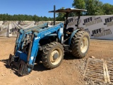 NEW HOLLAND TN75 4X4 TRACTOR W/ LOADER SN: 001181896