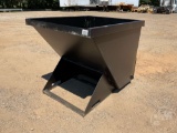 UNUSED SMLD STANDARD DUTY 2 CY CAPACITY DUMPING HOPPER