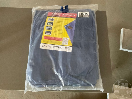 (UNUSED) AMERICAN PRO TARPAULIN 20’......X20’...... TARP