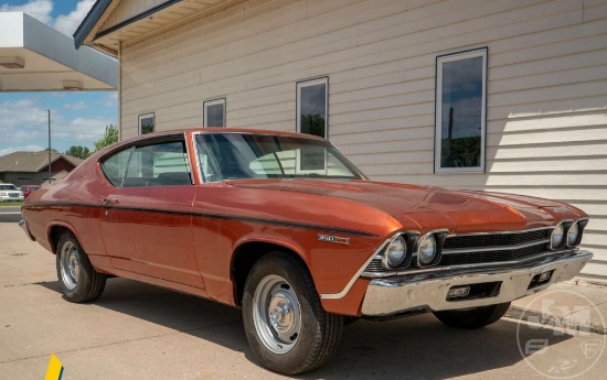 1969 CHEVROLET CHEVELLE VIN: 136379B364876 2 DOOR SEDAN