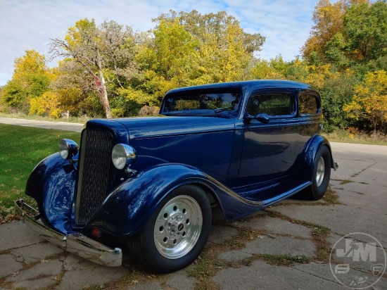 1934 CHEVROLET 2 DOOR SEDAN  VIN: IA-031487