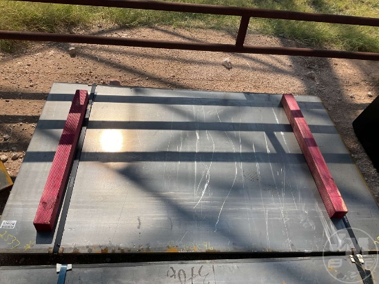 3/4" X 60" X 96" ROAD PLATE, ***SELLING TIMES THE