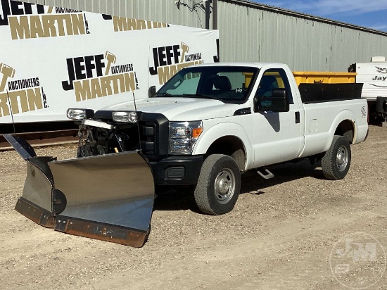 2016 FORD F-350 REGULAR CAB 4X4 1 TON TRUCK VIN: 1FTRF3B60GEA84424