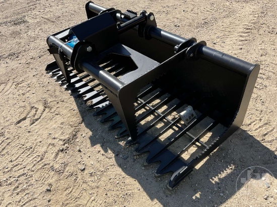 SINGLE CYLINDER GRAPPLE BUCKET 76 INCHES