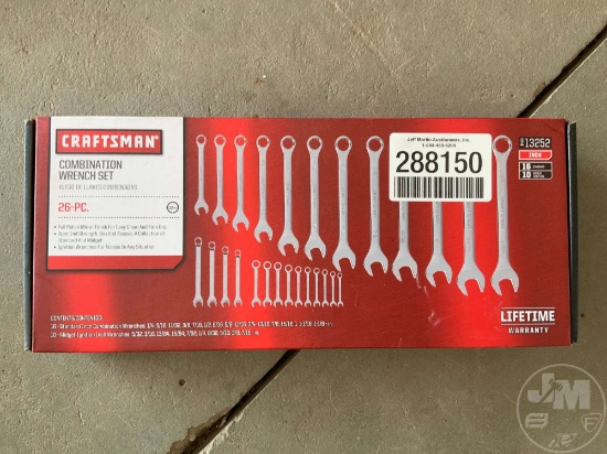CRAFTSMAN 13252 26 PC COMBINATION WRENCH SET