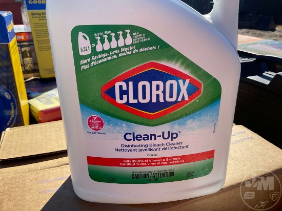 CLOROX A CASE OF (4) BOTTLES OF CLOROX CLEAN UP