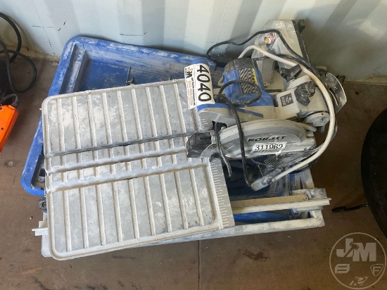 KOBALT WATER TILE SAW