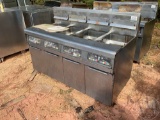 COMMERCIAL GAS DEEP FRYER,***CONDITION UNKNOWN***