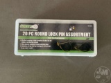 (UNUSED) GRIP 20 PC ROUND LOCK PIN
