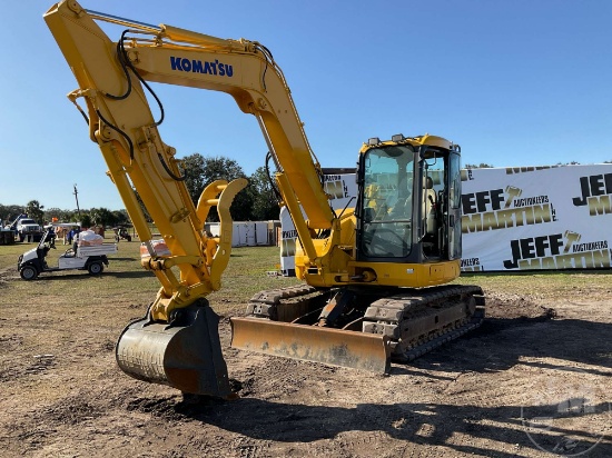 2008 KOMATSU PC88MR-8 MINI EXCAVATOR SN: 1005024