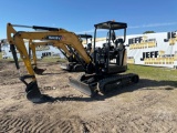 2022 SANY SY35U MINI EXCAVATOR SN: SY0039CB30998*