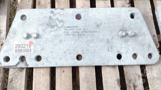 ANDERSON 50,000 LB WEIGHT PLATE