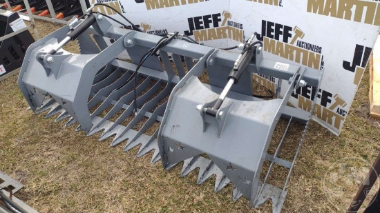 DUAL CYLINDER GRAPPLE BUCKET 80 INCHES