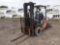 TOYOTA 8FDU25 CUSHION TIRE FORKLIFT SN: 8FDU25-60012