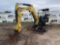 2017 YANMAR VIO45-6A MINI EXCAVATOR SN: YMRVIO45VGAF014