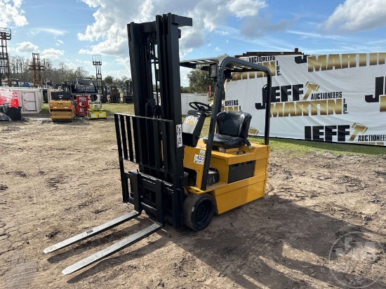 CATERPILLAR EP18T-36A SN: 6MM02018 ELECTRIC FORKLIFT