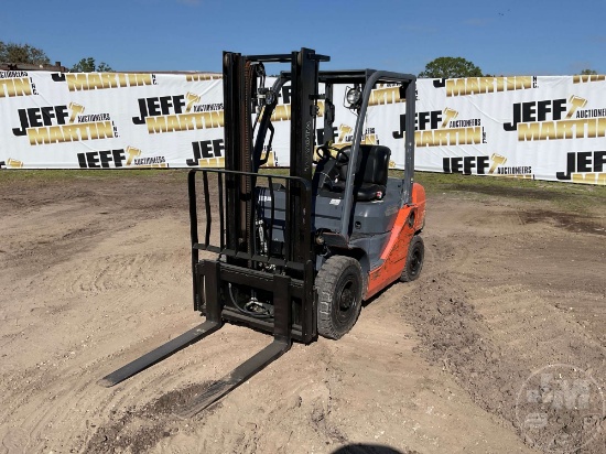 TOYOTA 8FDU25 CUSHION TIRE FORKLIFT SN: 31710