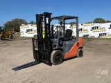 TOYOTA 8FDU25 CUSHION TIRE FORKLIFT SN: 11522