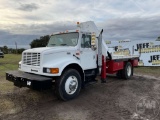 1999 INTERNATIONAL 4900 NATIONAL  6500 LBS CRANE TRUCK VIN: 1HTSDAAN6XH618306