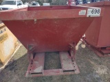 FORKLIFT ATTACHMENT, DUMP HOPPER