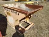 FORKLIFT ATTACHMENT, DUMP HOPPER