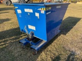 USED VESTIL STANDARD DUTY DUMPING HOPPER D-100-LD