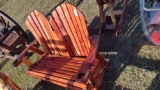 DOUBLE GLIDER, RED CEDAR, AMISH BUILT