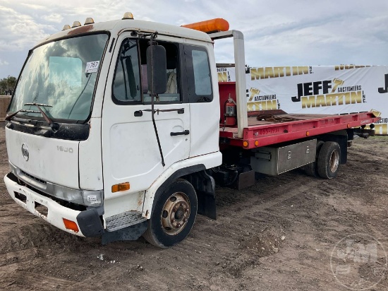 1997 UD UD1800 SINGLE AXLE ROLLBACK TRUCK VIN: JNAMA20H8VGF60711