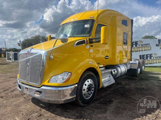 2017 KENWORTH T680 TANDEM AXLE TRUCK TRACTOR VIN: 1XKYDP9X9HJ142244