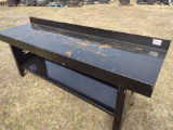 (UNUSED) KC 90”...... X 25”...... WORK BENCH, W/ BOTTOM SHELF