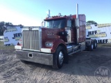 1985 WESTERN STAR 4900 TANDEM AXLE TRUCK TRACTOR VIN: 2WKPDCJG3FK912212