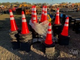 QTY OF (250) AGT SAFETY V CONES, 29