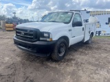 2002 FORD F250 S/A UTILITY TRUCK VIN: 1FTNF20F02EC79623