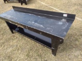 (UNUSED) KC 90”...... X 25”...... WORK BENCH, W/ BOTTOM SHELF