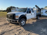 2008 FORD F-550 XLT SUPER DUTY S/A MECHANICS TRUCK VIN: 1FDAW56YX8EB78053