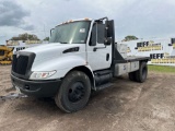 2002 INTERNATIONAL MA025 SINGLE AXLE REGULAR CAB FLATBED TRUCK VIN: 1HTMMAAM42H395112