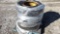 QTY OF (4) SUMITOMO 10.00-20 TIRES, W/ WHEELS