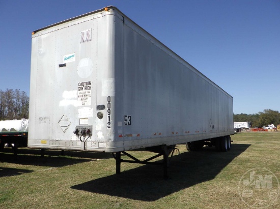 2000 GREAT DANE TRAILERS 7311TP-S 53'X102" VAN TRAILER VIN: 1GRAA0624YS010420