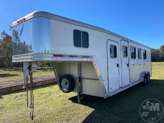 2007 FEATHERLITE TRAILERS  8549 VIN: 4FGB125247C100486 HORSE TRAILER