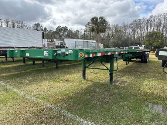 2001 FONTAINE TRAILER CO. 48'X96" STEEL FLATBED VIN: 13N4482C011598108