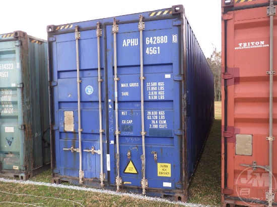 2006 CIMC 40' CONTAINER SN: APHU6428800