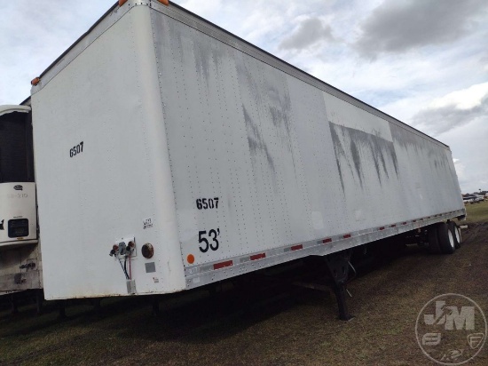 1995 UTILITY TRAILER MANUFACTURER 53'X102" VAN TRAILER VIN: 1UYVS253XSP656507