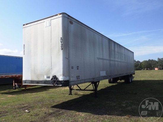 1999 DORSEY TRAILER 53'X102" VAN TRAILER VIN: 1DTV11523XA275506