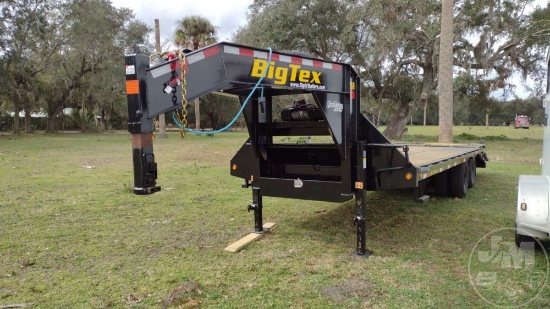 2022 BIG TEX BIG TEX 20' FLATBED TRAILER VIN: 16V3F3320N6180020