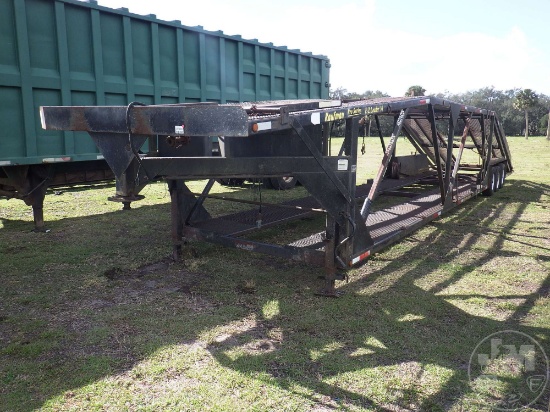 2003 KAUFMAN TRAILERS OF NC PRO SERIES E-Z LOADER VI VIN: 15XFE50353L000915 TRI/A CAR HAULER