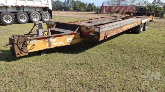 2000 EAGER BEAVER 20HALX TAG A LONG EQUIPMENT TRAILER 20 TON VIN: 112H5V345YL055198