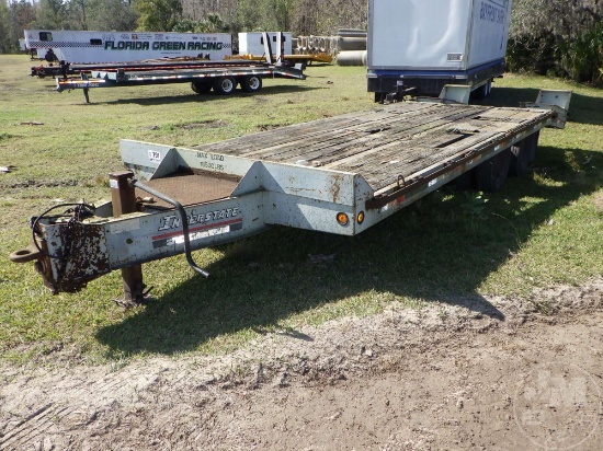 INTERSTATE TAG A LONG EQUIPMENT TRAILER 9 TON VIN: 1JK0DT18YA000985