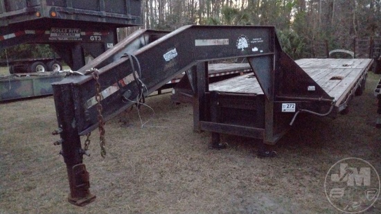 34' FLATBED TRAILER VIN: T9GE3525373712549