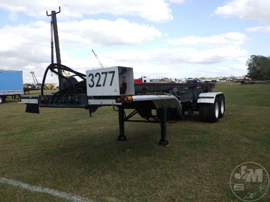 1992 CNVRT VIN: 7440 T/A TANDEM AXLE ROLLOFF TRAILER